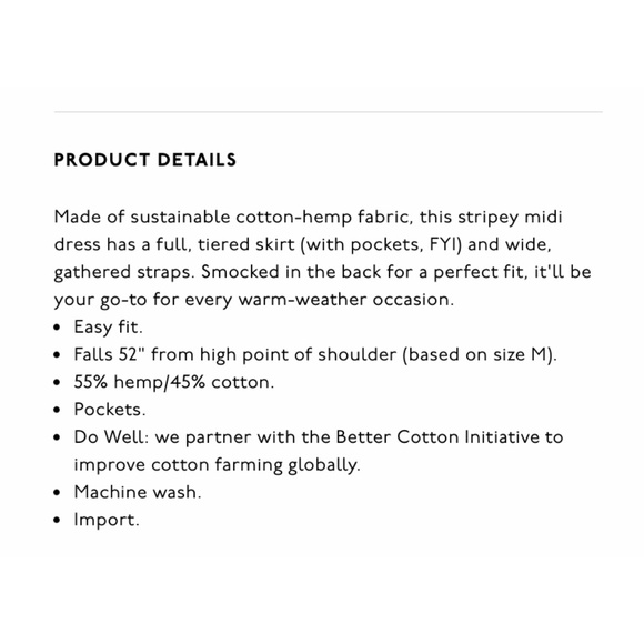 Madewell Striped Tiered Maxi Dress - Picture 9 of 9